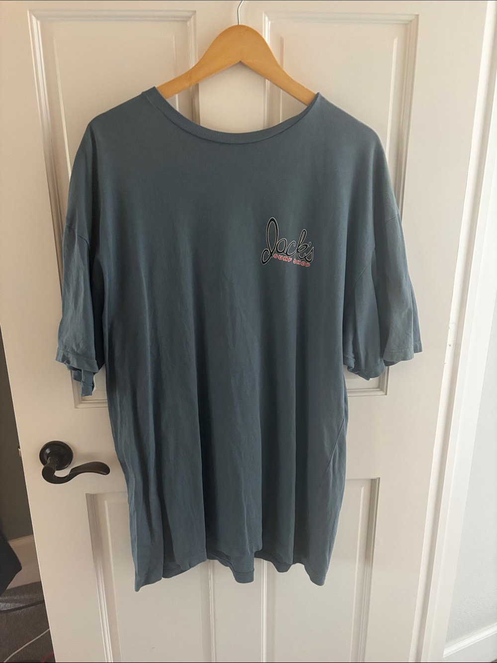 Jack by BB Dakota Men's Crewneck Tee in Slate Blue-Grey